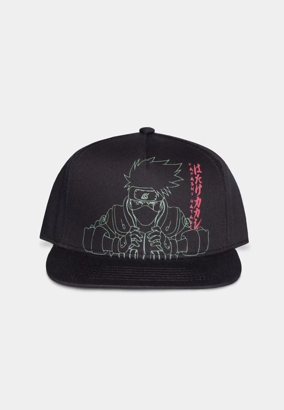 Naruto - Kakashi Line Art Men&#39;s Snapback Cap