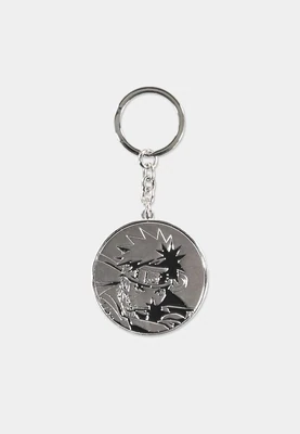 Naruto Shippuden - Silver Metal Keychain