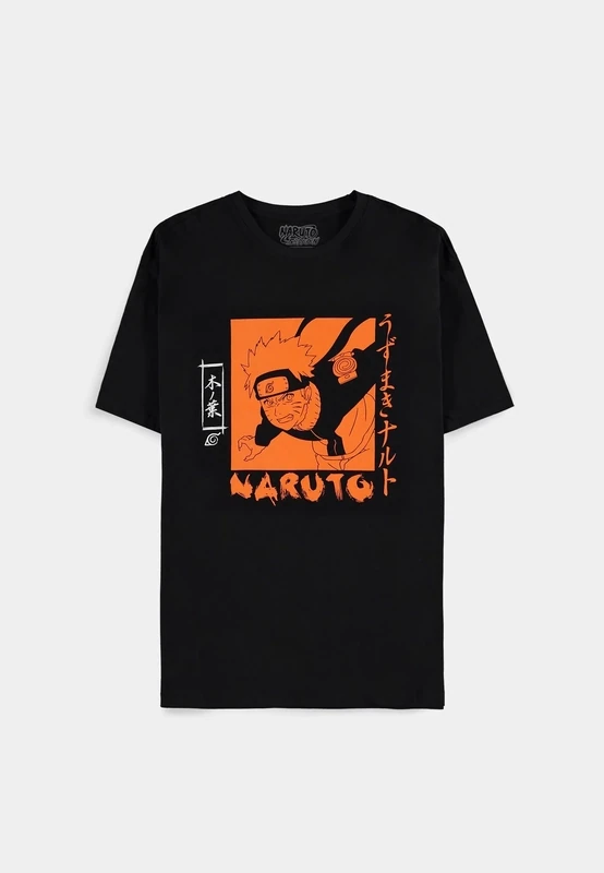 Naruto Shippuden - Naruto Boxed - Men's Short Sleeved T-shirt