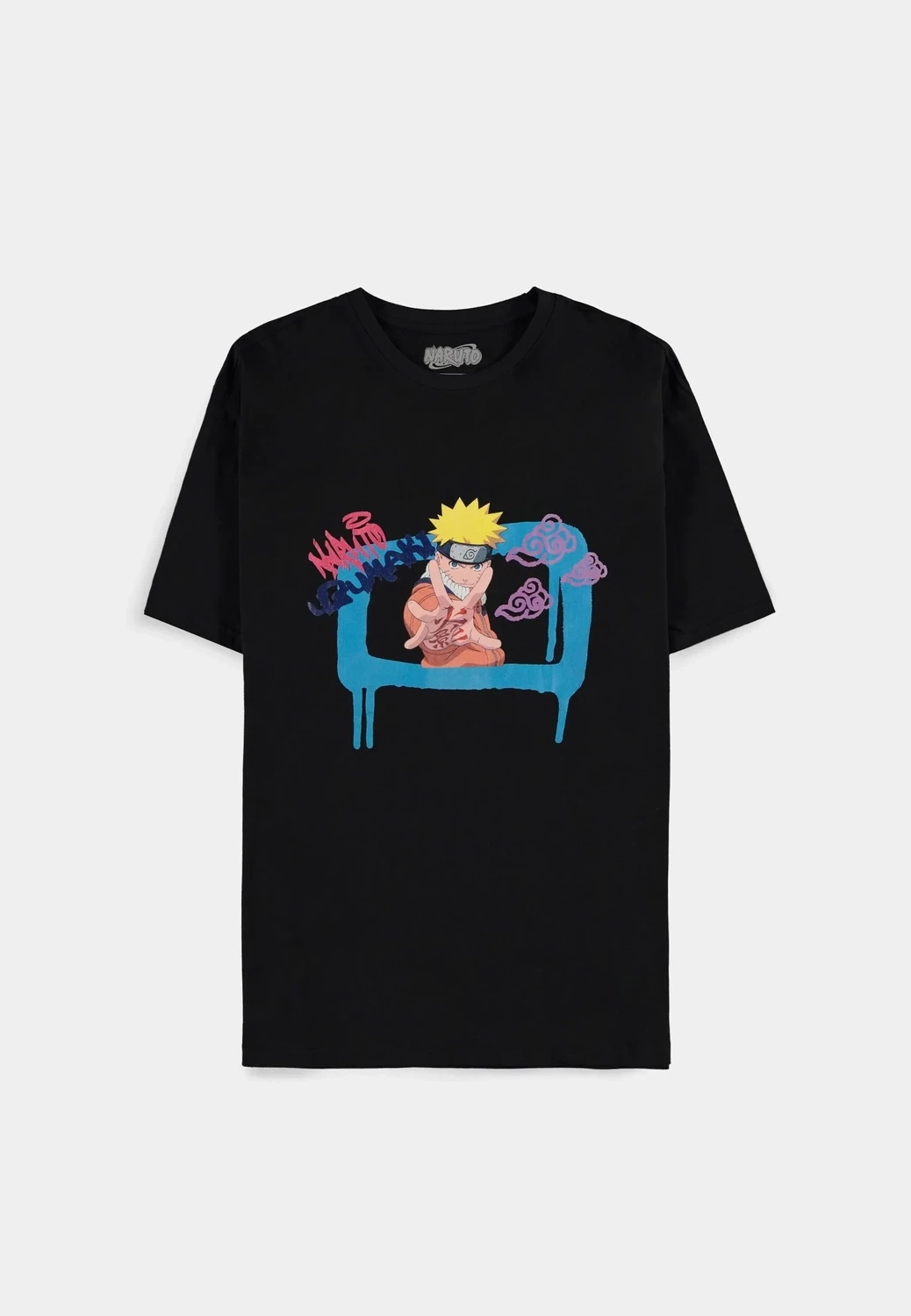 Naruto - Graffiti Square - Men&#39;s Short Sleeved T-shirt