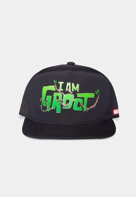 Marvel - I Am Groot - Boys Logo Snapback Cap