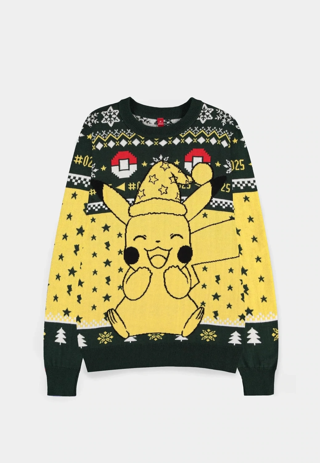 Pokémon - Pikachu Christmas Jumper, Grösse: XS