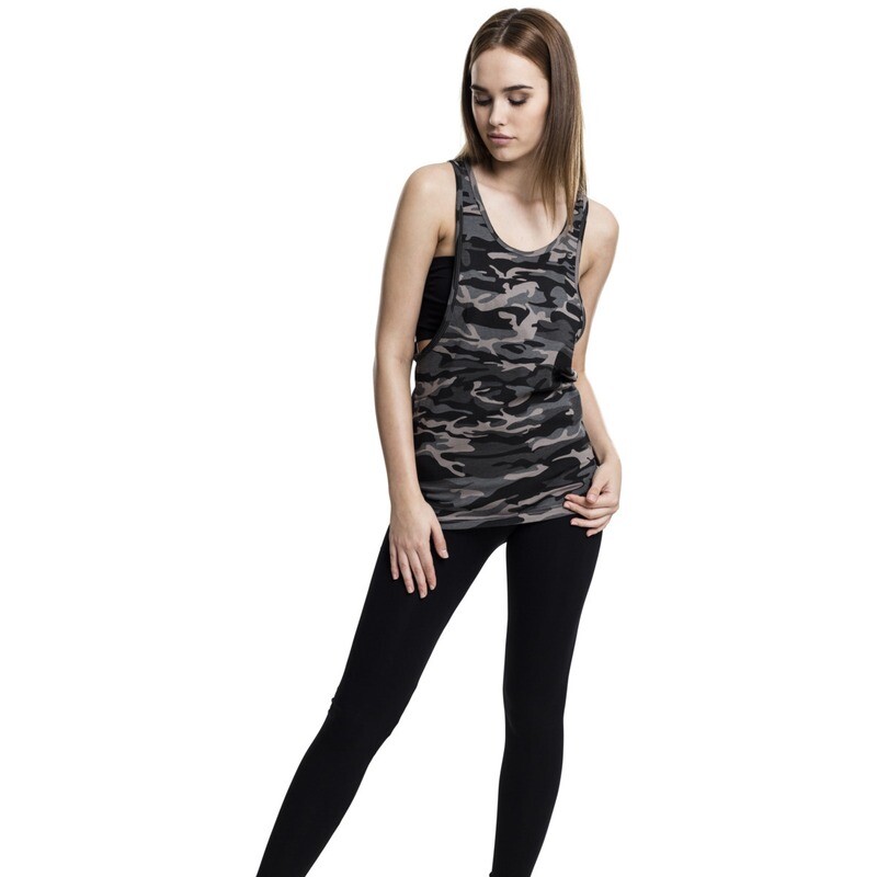 Ladies Camo Loose Tank