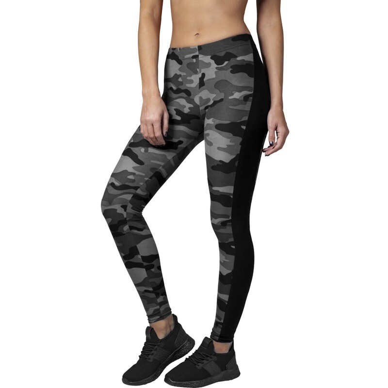 Ladies Camo Stripe Leggings