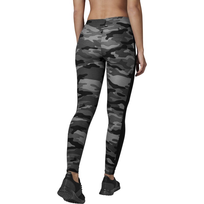 Ladies Camo Stripe Leggings
