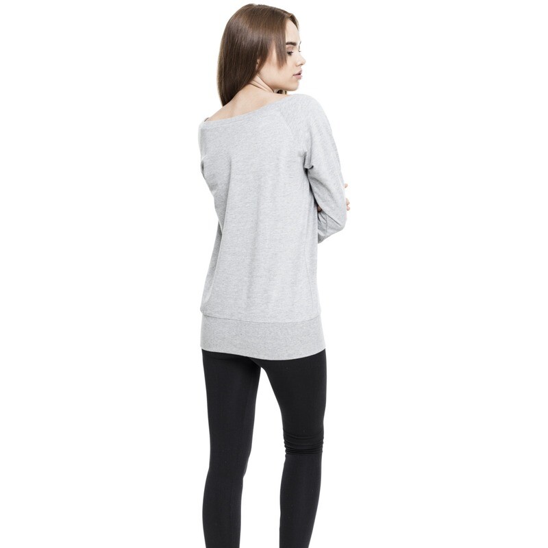 Ladies Wideneck Crewneck