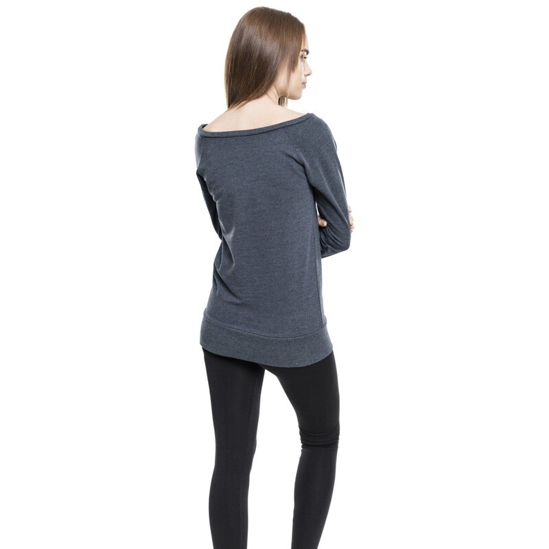 Ladies Wideneck Crewneck