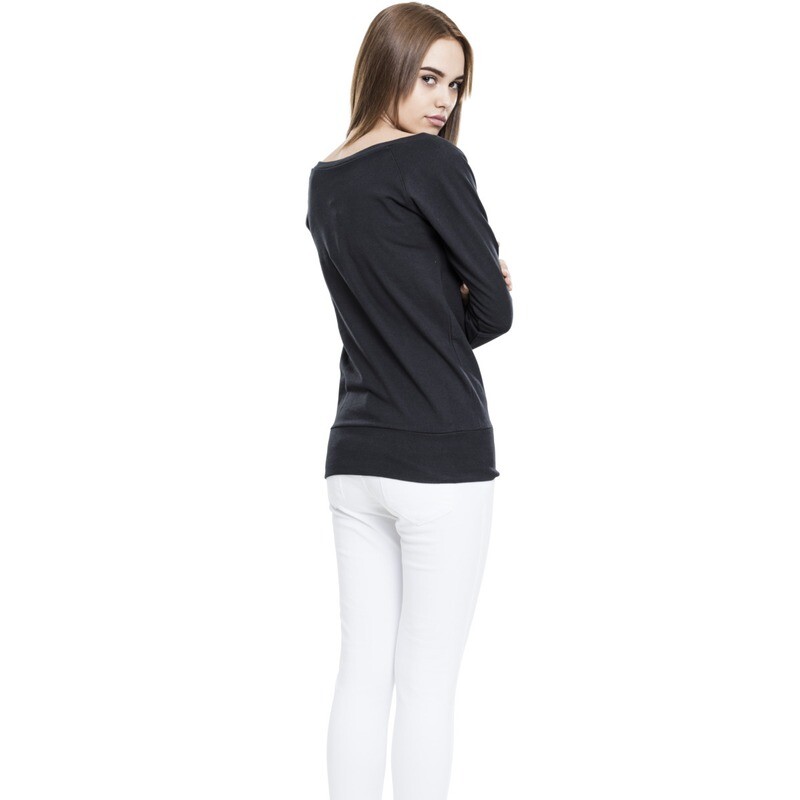 Ladies Wideneck Crewneck