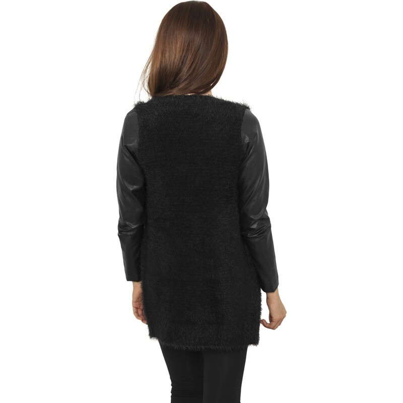 Woman Long Feather Jacket