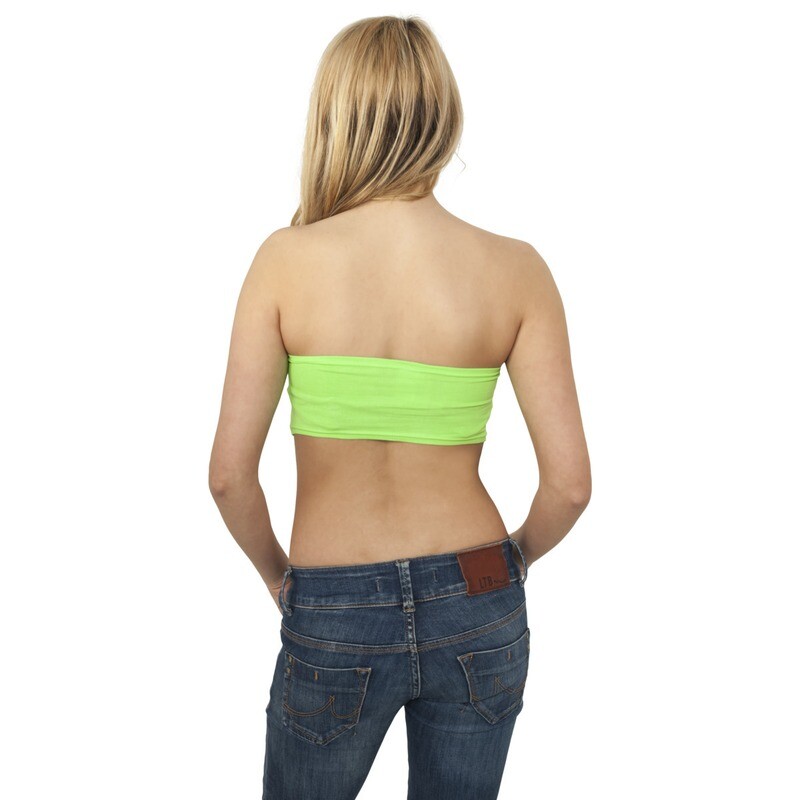 Ladies Neon Bandeau Top