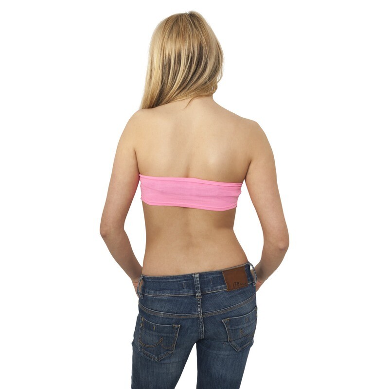 Ladies Neon Bandeau Top