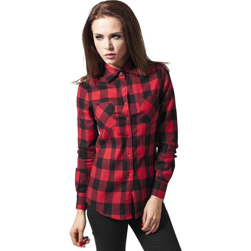 Ladies Checked Flanell Shirt