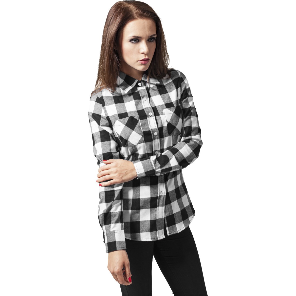 Ladies Checked Flanell Shirt
