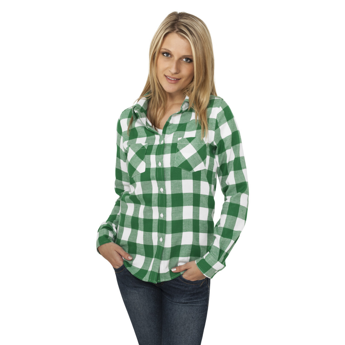 Ladies Checked Flanell Shirt