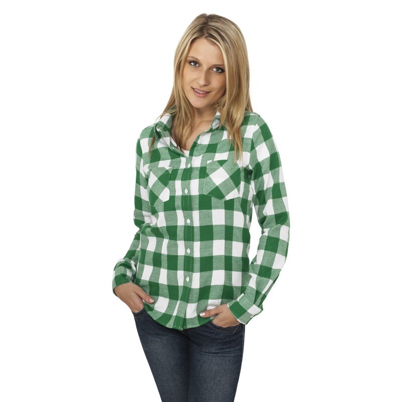 Ladies Checked Flanell Shirt
