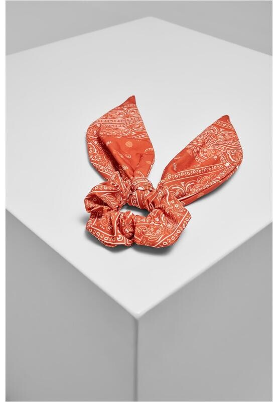 Bandana Print Scrunchies With XXL Bow 2-Pack