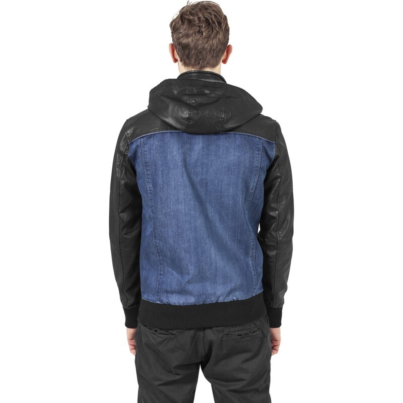 Hooded Denim Jacket