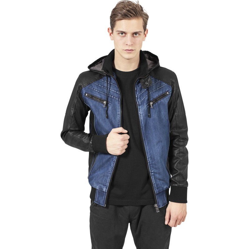 Hooded Denim Jacket