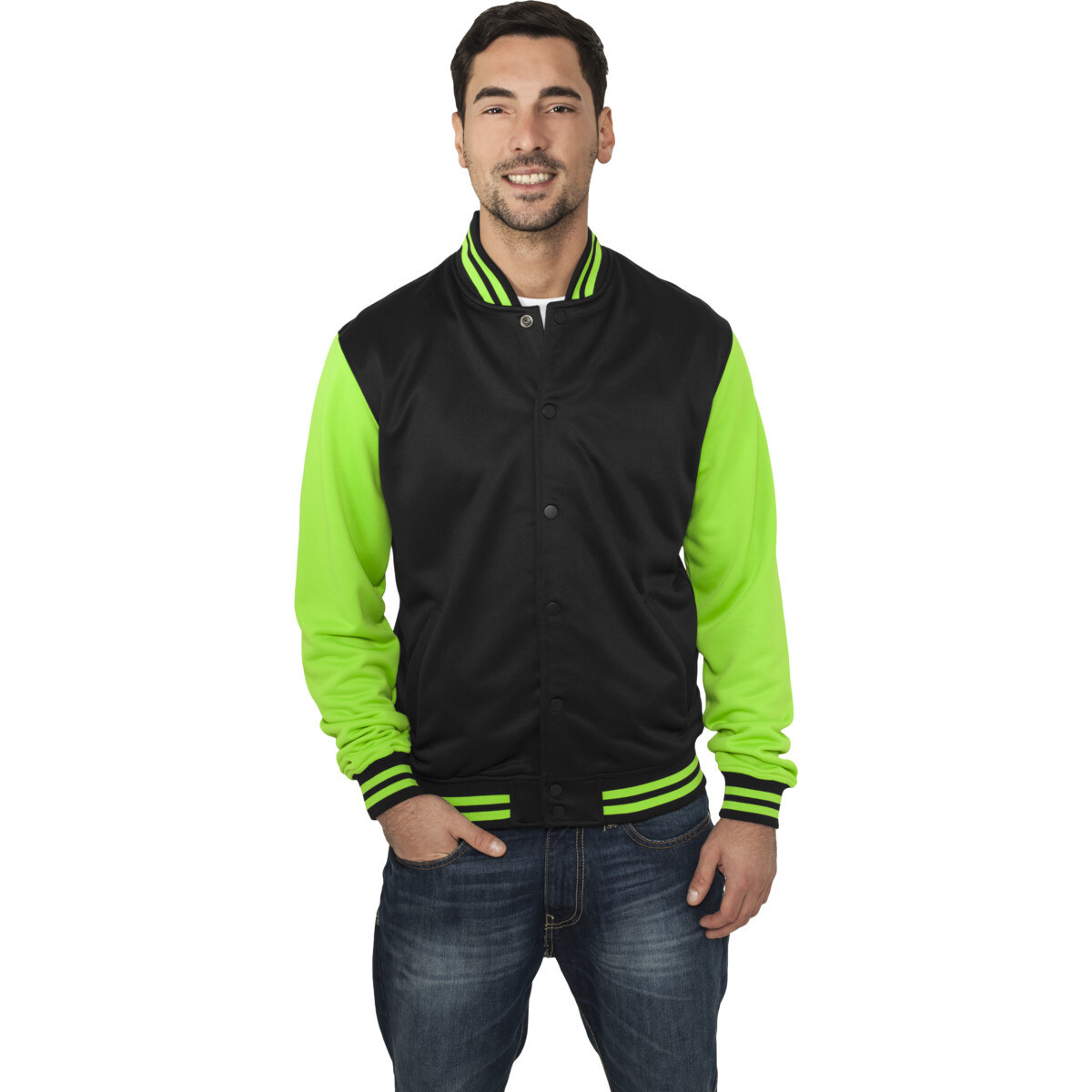 Neon College Jacket