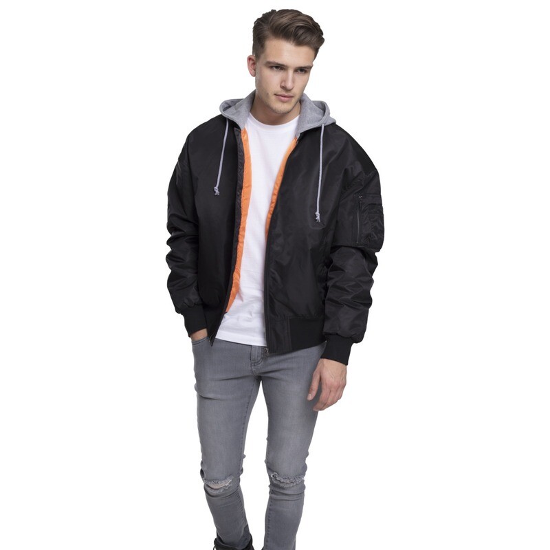 Oversized Bomber Jacket