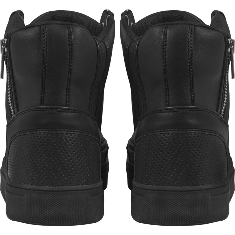 Zipper High Top Shoes