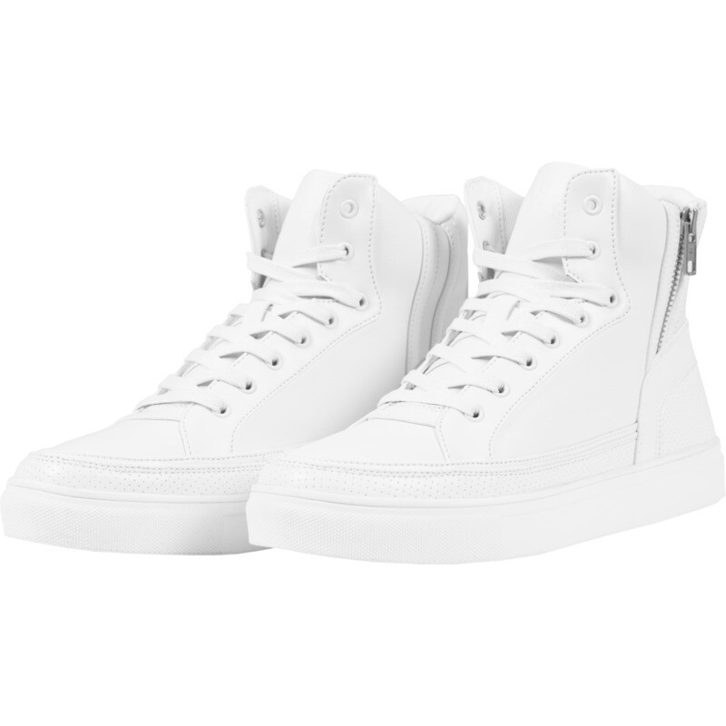 Zipper High Top Shoes