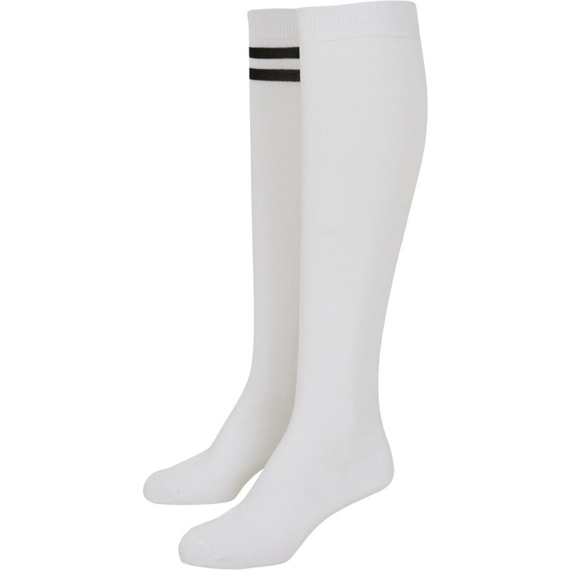 Ladies Checkerboard Overknee Socks