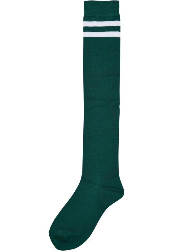 Ladies Checkerboard Overknee Socks
