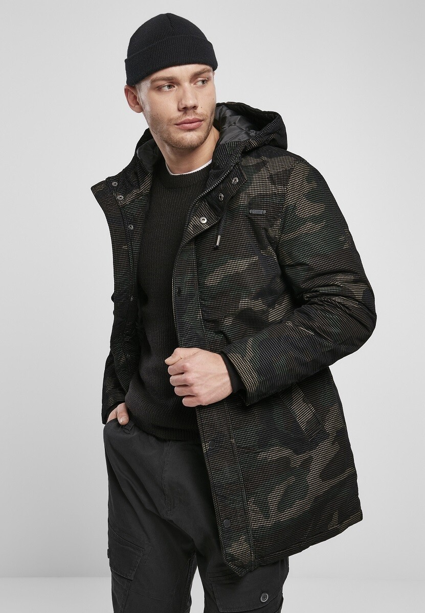 Grid-Camo Parka