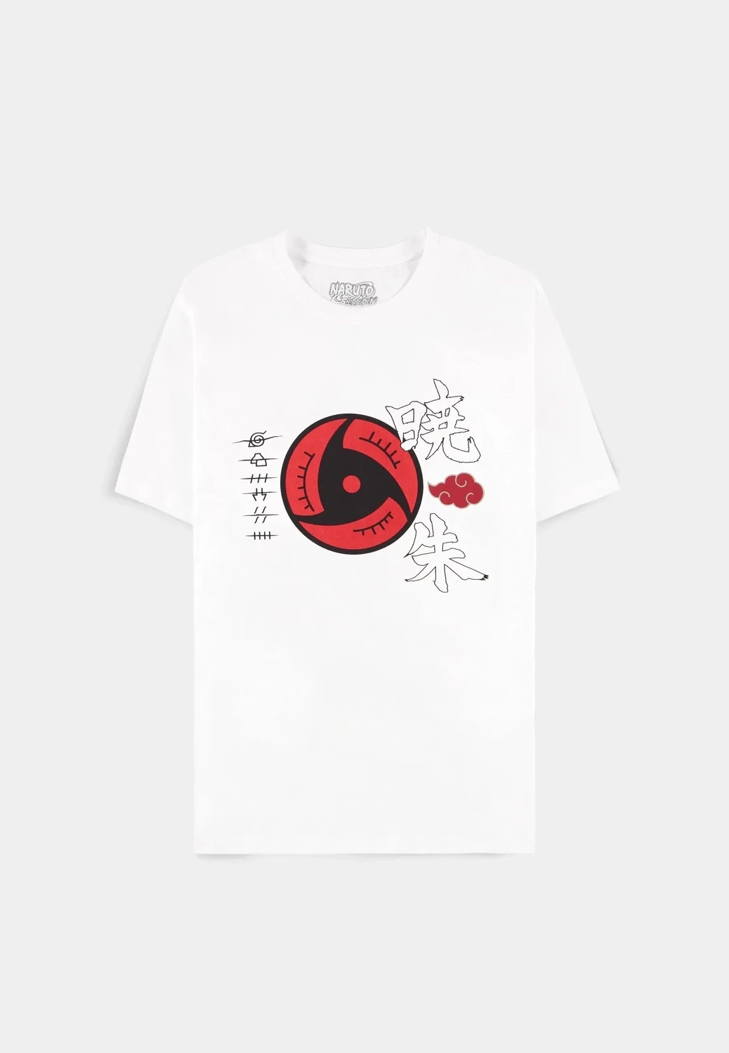 Naruto Shippuden - Akatsuki Symbols Men&#39;s Short Sleeved T-shirt