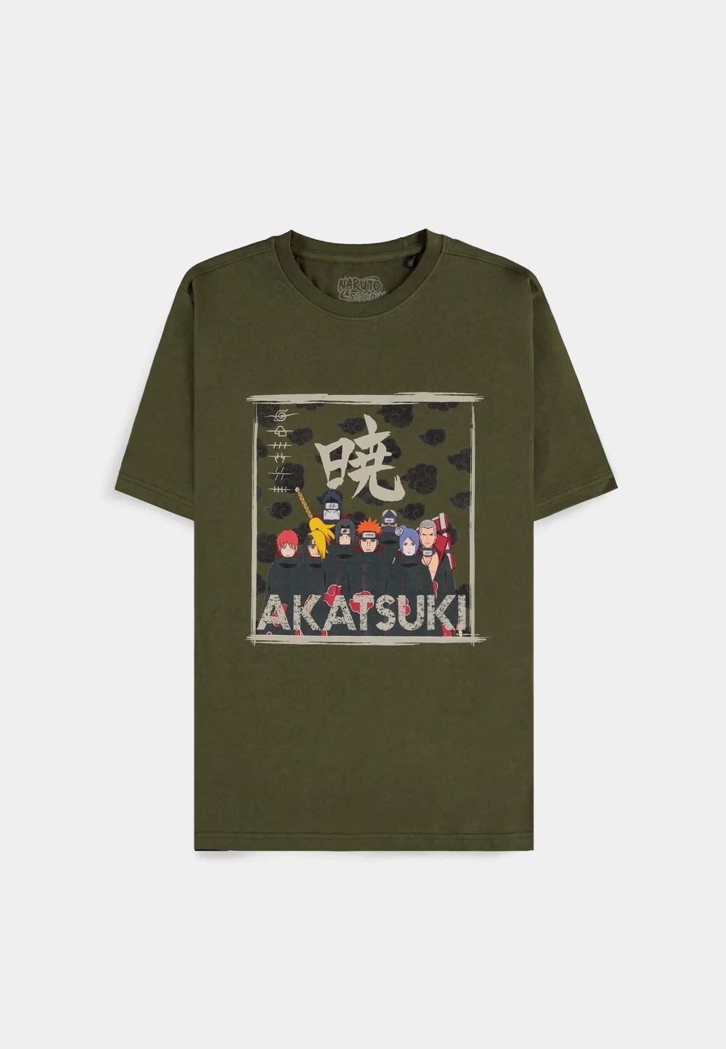 Naruto Shippuden - Akatsuki clan Men&#39;s Short Sleeved T-shirt