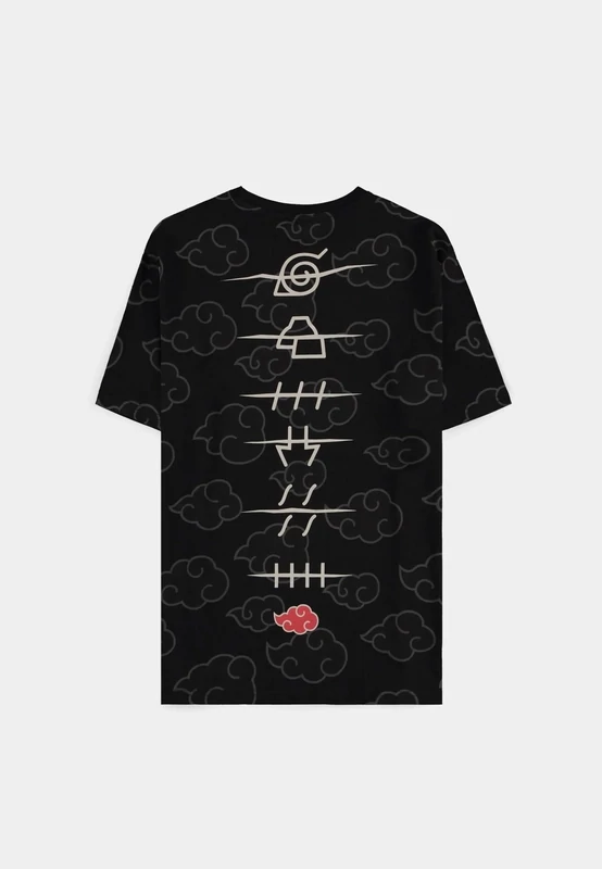 Naruto Shippuden - Akatsuki all over Men's Short Sleeved T-shirt