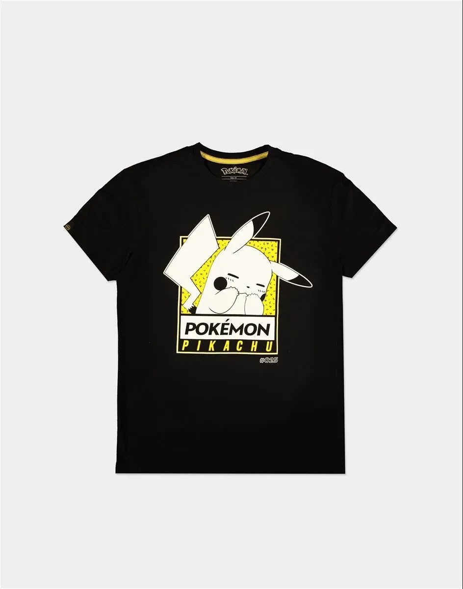 Pokémon - Embarrassed Pika - Men&#39;s Short Sleeved T-shirt