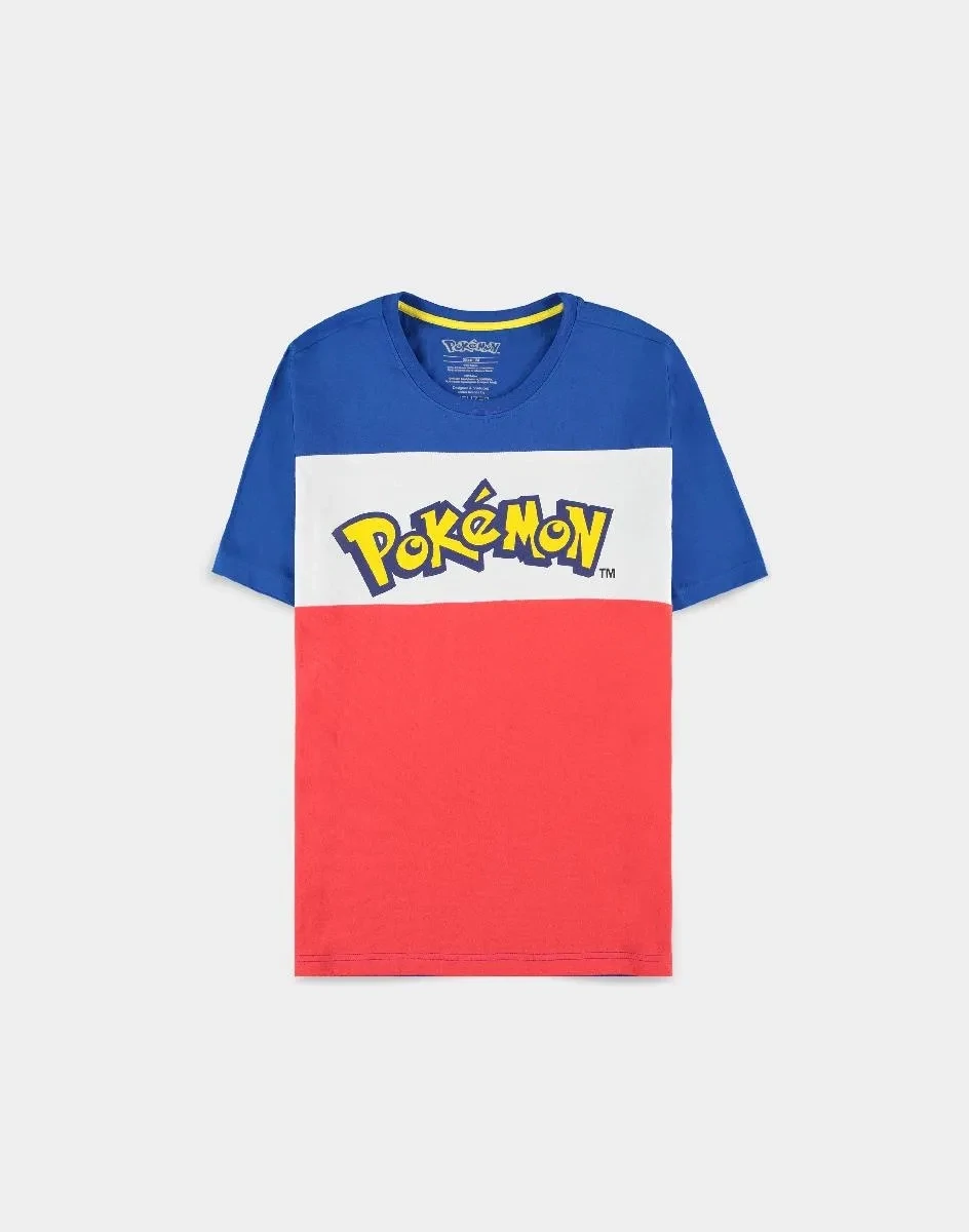 Pokémon - The Logo Colour-block - Men&#39;s Short Sleeved T-shirt