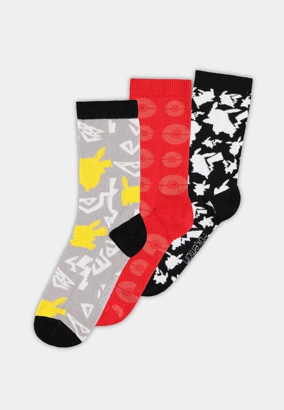 Pokémon - Crew Socks (3Pack)