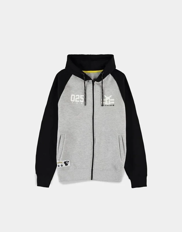Pokémon - Pika 025 - Men&#39;s Zipper Hoodie