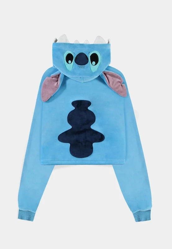 Lilo &amp; Stitch - Stitch - Women's Novelty Cropped Hoodie