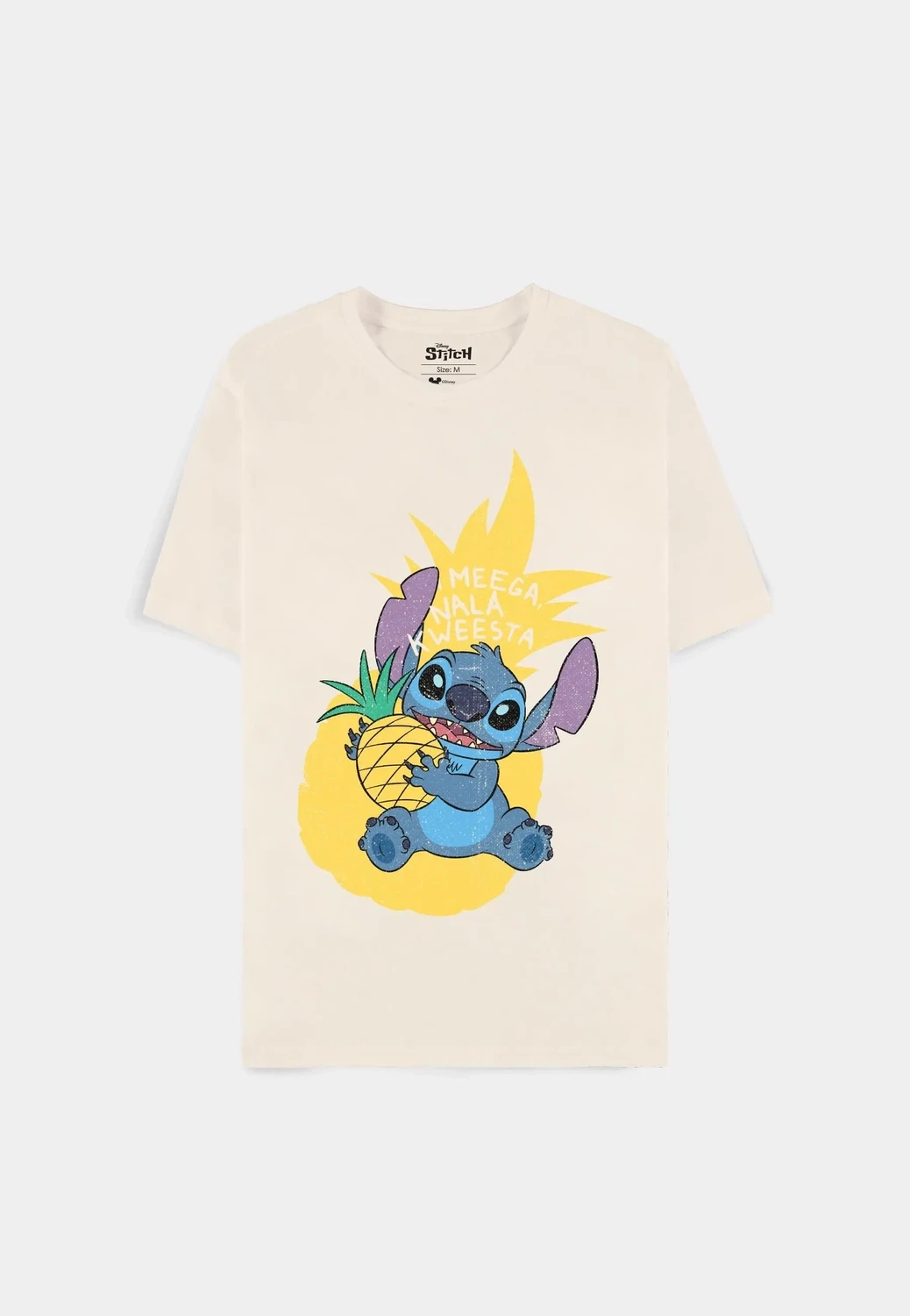 Lilo &amp; Stitch - Pineapple Stitch - Short Sleeved T-shirt