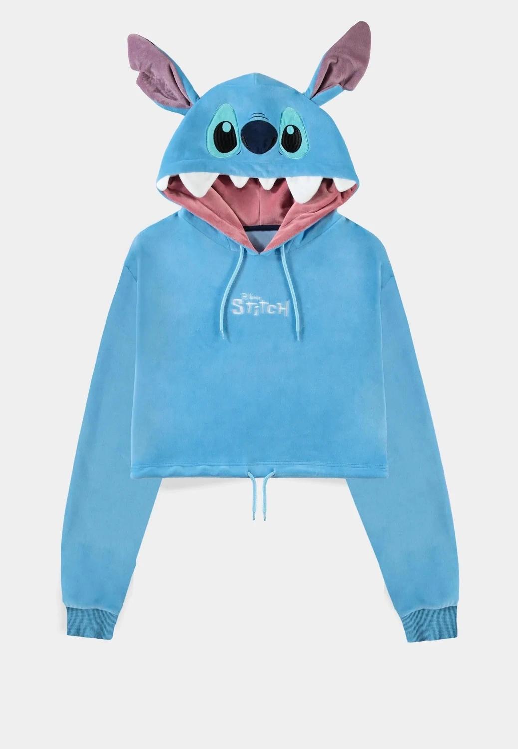 Lilo &amp; Stitch - Stitch - Women&#39;s Novelty Cropped Hoodie