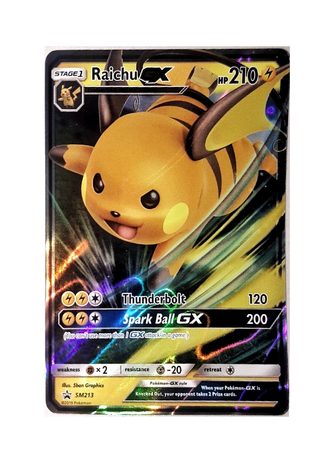 Raichu Gx Promo