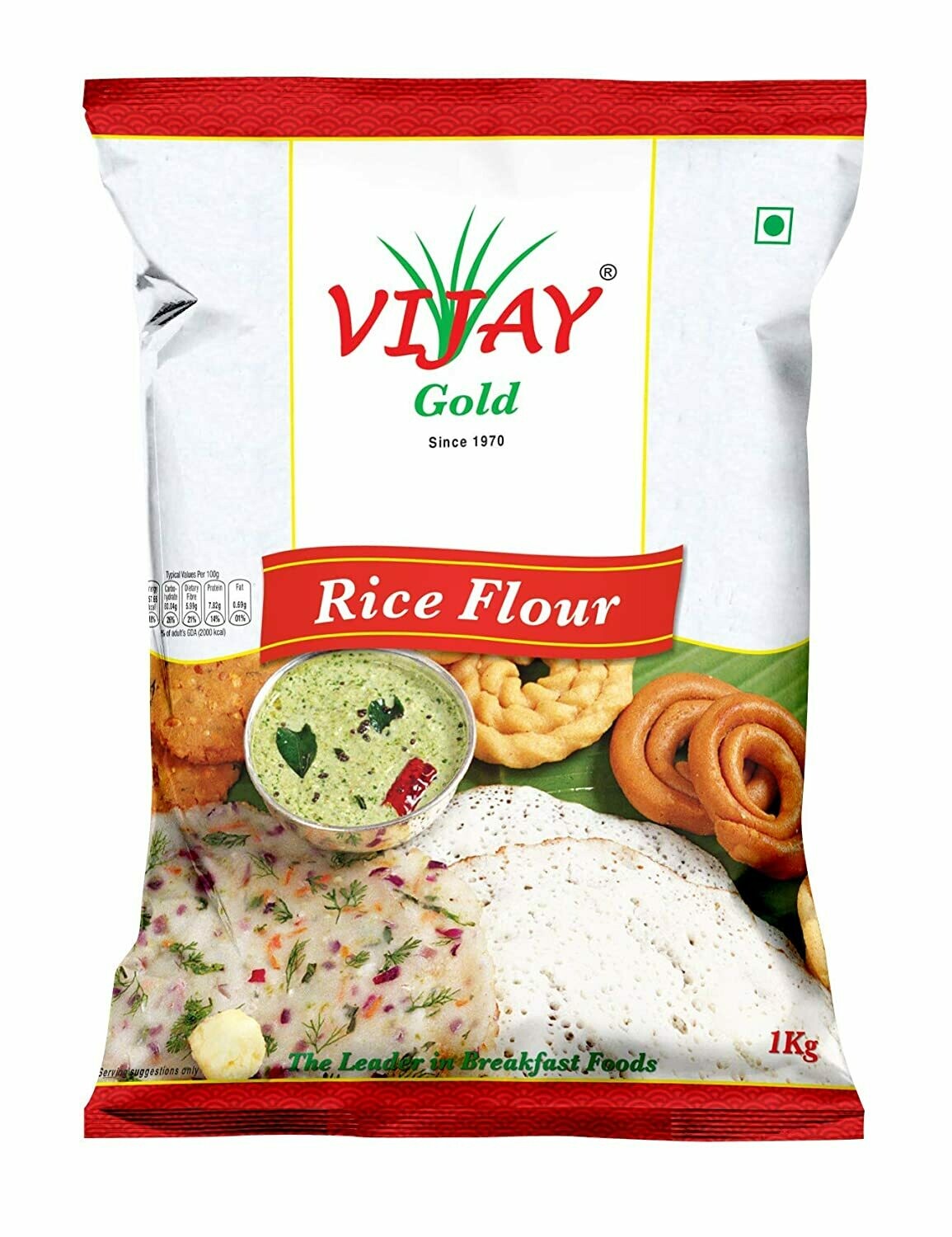Rice Powder Vijay Gold (1kg) [Since 1972] #HSN 1102