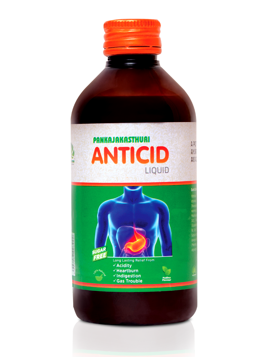 Pankaja kashtoori Anticid 200ml
(Herbal Medicine) #HSN 3004