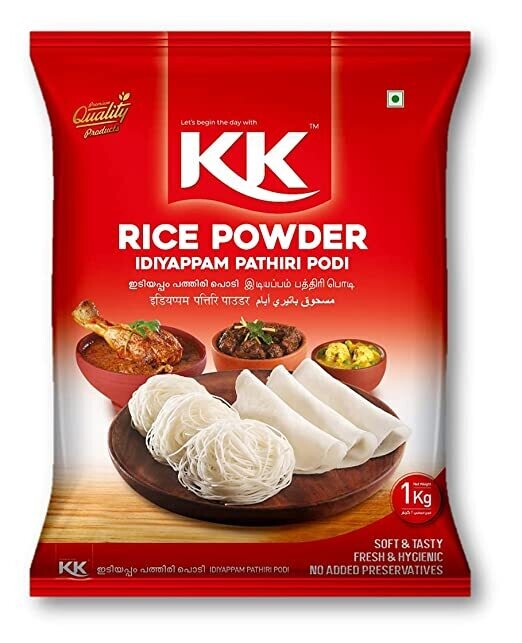 KK RICE POWDER IDIYAPPAM PATHIRI PODI 500 g  #HSN 1904