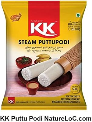 KK WHITE PUTTU PODI 500 GM #HSN1102_PC