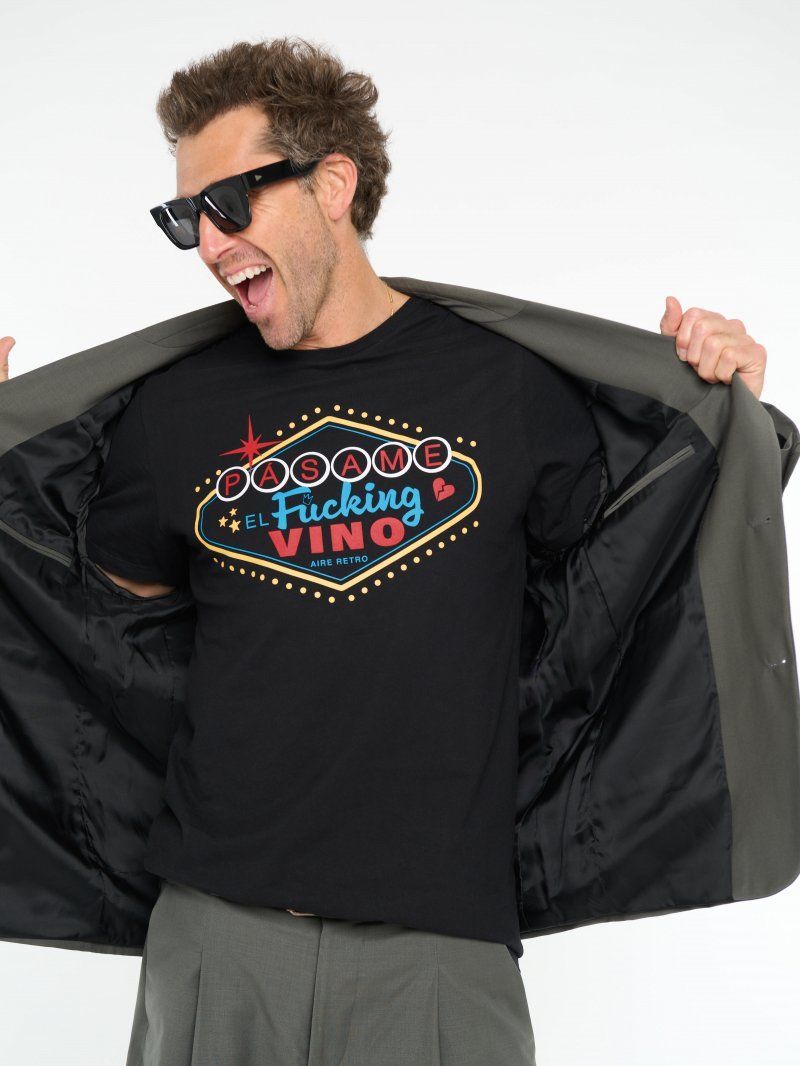 CAMISETA UNISEX FUCKING VINO