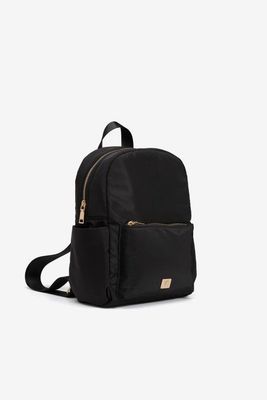 MOCHILA NYLON NEGRA