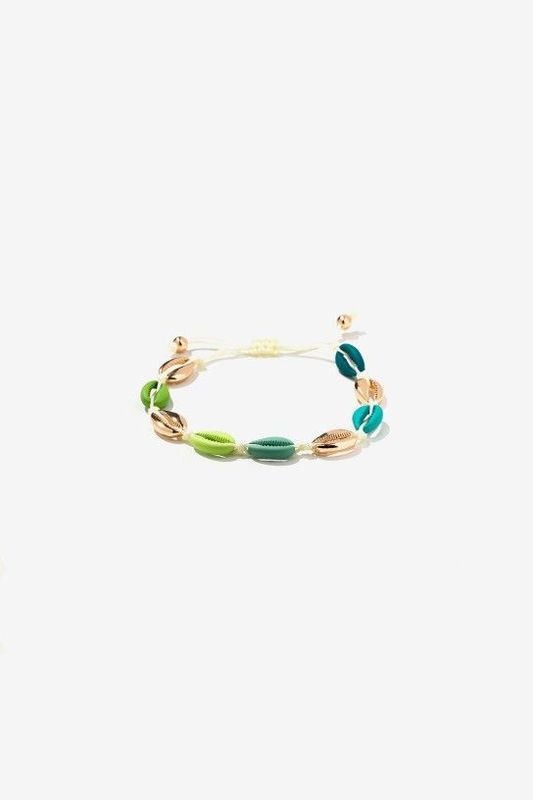 PULSERA CONCHAS COLOR