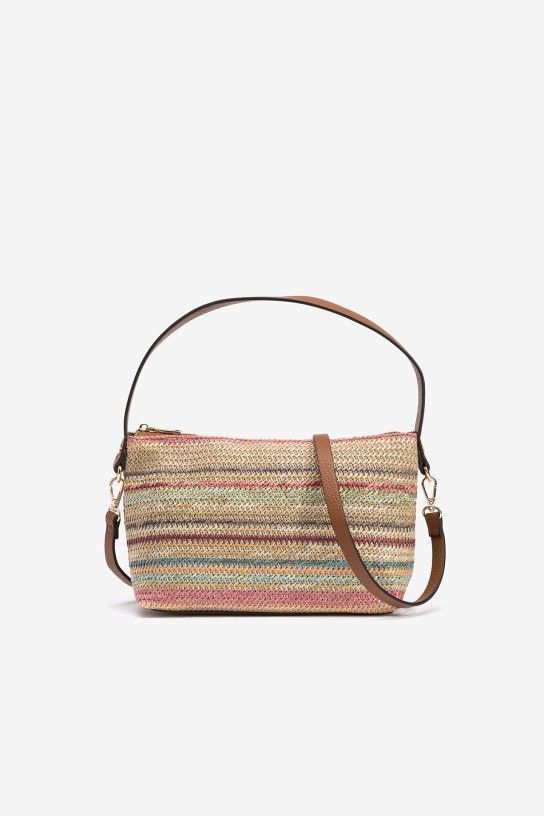 BOLSO RAFIA MULTICOLOR