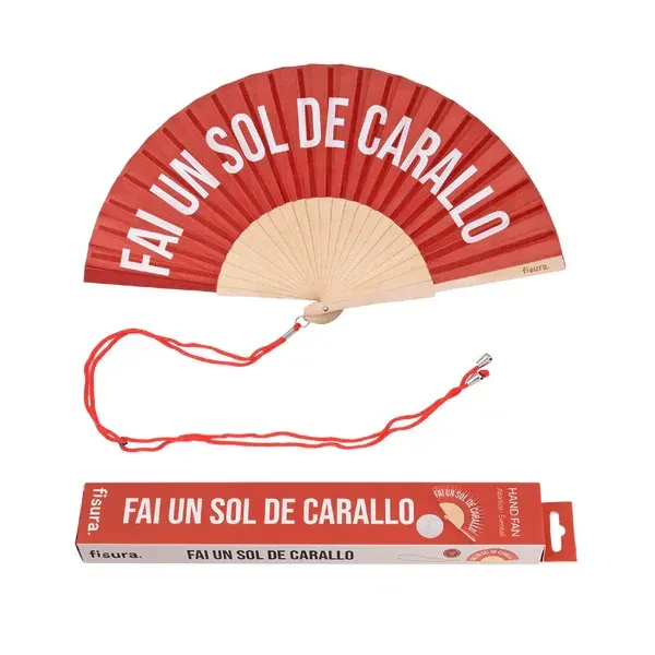 ABANICO FAI UN SOL DE CARALLO