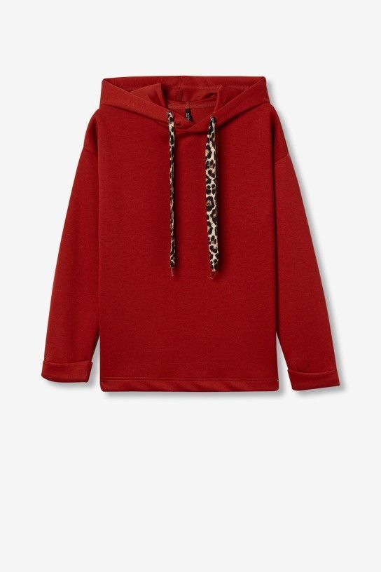 SUDADERA KNZO GRANATE